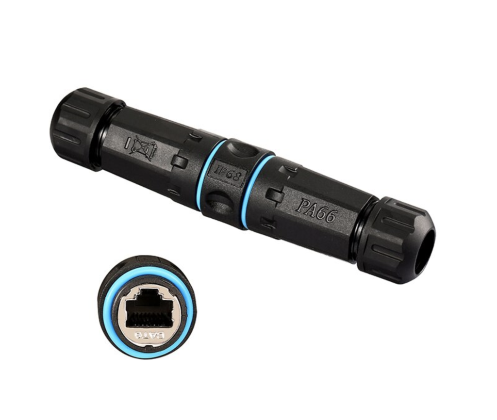 Герметична муфта / з’єднувач YXY 8P8C/RJ45 з екраном – Starlink PoE